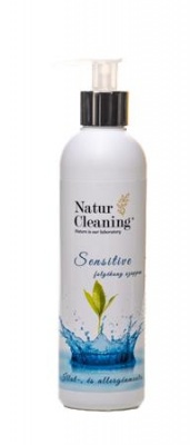 Folyékony szappan, 250 ml, NATURCLEANING "Sensitive"