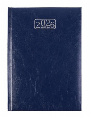 Naptár, tervező, A5, napi, VICTORIA OFFICE "Chrono", kék (2026 évi)