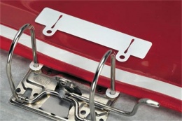 Lefűzőlap, gyorsfűzőhöz, DURABLE, fehér