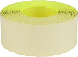 Árazószalag, 25x16 FLUO citrom