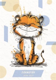 Diáknaptár, 2026/2027 tanév, B6, heti, TOPTIMER, "Tigris"