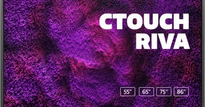 CTOUCH Riva 55" érintőképernyő, tartozék WordWall3 szoftverrel